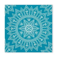 Mandala Petrol White szalvéta 20 db-os, 33x33 cm FSC papírárú, csomagoló és tárolóeszköz