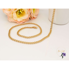  Mandora-50 antiallergén dupla hurok szemes nyaklánc-18K nyaklánc