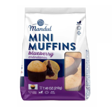 Mandul Mini Muffins áfonya - 210g csokoládé és édesség