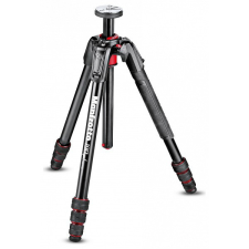 Manfrotto 190go! Alu 4 szekciós tripod twist zárral (fekete, MT190GOA4) tripod