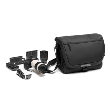 Manfrotto Advanced Messenger 16L Kamera Táska/ Fotós Válltáska - Fekete fotós táska, koffer