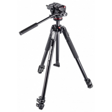 Manfrotto MK190X3-2W 3 szekciós állvány videófejjel fotó állvány