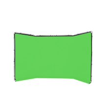 Manfrotto panoráma háttér szett 4m chromakey zöld (LL LB7622) háttérkarton