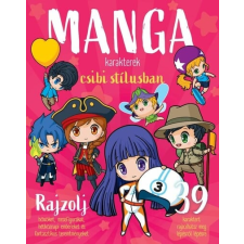 - Manga karakterek csibi stílusban gyermek- és ifjúsági könyv