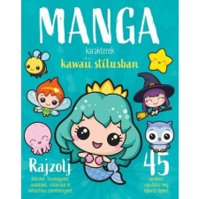 Manga karakterek kawaii stílusban gyermek- és ifjúsági könyv