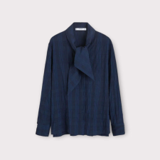 Mango sötétkék női blúz - S (ÚJ) blúz