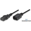 MANHATTAN 301152 tápkábel Fekete 1,8 M C13 csatlakozó C14 csatlakozó (301152)