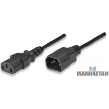 MANHATTAN 301152 tápkábel Fekete 1,8 M C13 csatlakozó C14 csatlakozó (301152) kábel és adapter