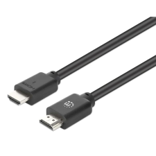 MANHATTAN High Speed HDMI Cable with Ethernet cable 2m Black 356657 kábel és adapter