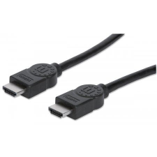 MANHATTAN High Speed HDMI Ethernet kábel 2m fekete (323215) (323215) kábel és adapter