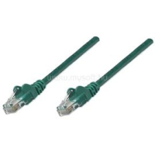 MANHATTAN Kábel - U/UTP Patch (RJ45 to RJ45, Cat6, 1m, Zöld) (MANHATTAN_342476) kábel és adapter