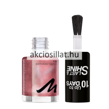 MANHATTAN Last &amp; Shine körömlakk 110 Birthday Queen 8ml körömlakk