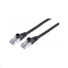 MANHATTAN SFTP LSOH Cat7 Patch kábel, 1.5m, fekete (740753) (740753) - UTP kábel és adapter