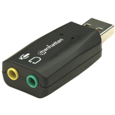 MANHATTAN USB 2.0 - 3D Sound Adapter kábel és adapter
