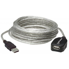 MANHATTAN USB 2.0 aktív hosszabító kábel 5m (519779) (519779) kábel és adapter