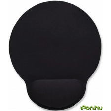 MANHATTAN Wrist-Rest Mouse Pad Fekete egérpad