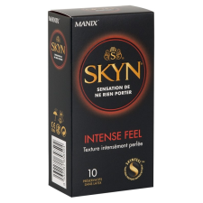 Manix Skyn Manix SKYN Intense - latex-mentes, gyöngyös óvszer (10db) óvszer