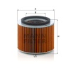 MANN FILTER C 18 006 Levegőszűrő, C18006