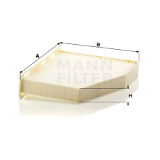 MANN FILTER CU2930 pollenszűrő pollenszűrő