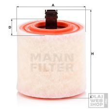 MANN-FILTER levegőszűrő C16012 levegőszűrő