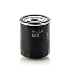 MANN-FILTER Olajszűrő, turbótöltő W 712/6 autóalkatrész