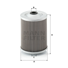 MANN FILTER Üzemanyagszűrő 565P990 - Ingersoll-Rand üzemanyagszűrő