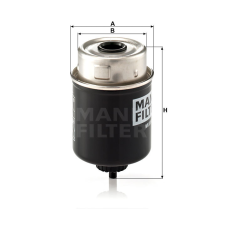 MANN FILTER Üzemanyagszűrő 565WK8100 - Ingersoll-Rand üzemanyagszűrő