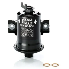 MANN-FILTER Üzemanyagszűrő WK 614/36 x autóalkatrész
