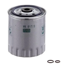 MANN-FILTER Üzemanyagszűrő WK 817/3 x autóalkatrész