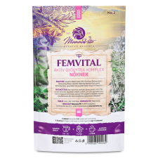 MannaVita FEMVITAL aktív gyógytea komplex Nőknek • 80g tea