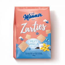  Manner Zarties milky vanilla 200 g csokoládé és édesség