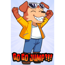 Manning Media Go Go Jump!! (PC - Steam elektronikus játék licensz) videójáték