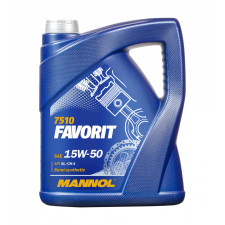 Mannol 7510 Favorit 15W-50 (5 L) motorolaj