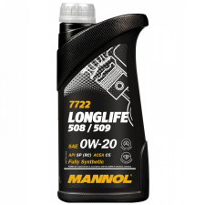 Mannol 7722 Longlife 508/509 0W-20 motorolaj 1 L motorolaj