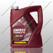 Mannol Energy Formula PD 5W-40 5L motorolaj motorolaj