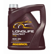 Mannol Longlife 504/507 5W-30 motorolaj 5L motorolaj