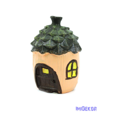  Manó házikó - Tobozos dekorációs kellék