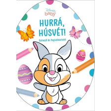 Manó Könyvek Hurrá, Húsvét! - Disney Baby (tojás alakú színező) §H gyermek- és ifjúsági könyv