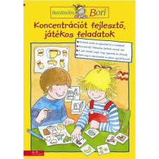 Manó Könyvek Kiadó Barátnőm, Bori - Koncentrációt fejlesztő játékos feladatok gyermek- és ifjúsági könyv