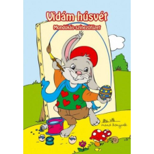 Manó Könyvek Kiadó Vidám húsvét - Mondókás színezőfüzet gyermek- és ifjúsági könyv