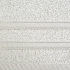  Manola csíkos törölköző Fehér 50x90 cm lakástextília