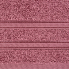  Manola csíkos törölköző Pasztell rózsaszín 30x50 cm lakástextília