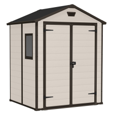  MANOR 6X5 BEIGE KÜLTÉRI HÁZ 255139 kerti tárolás
