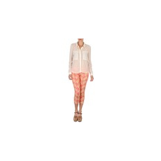 Manoush 7/8-os és 3/4-es nadrágok PANTALON GIPSY JEANS Rózsaszín DE 36