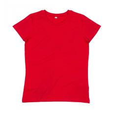 Mantis Női rövid ujjú organikus póló Mantis Women's Essential Organic T M, Piros