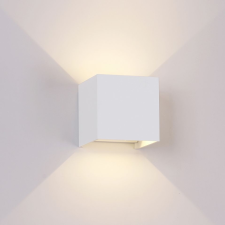 Mantra Davos XL kültéri fali lámpa 2x10 W fehér 7652 kültéri világítás
