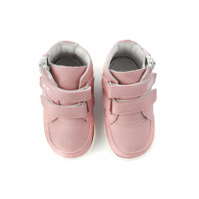 Manubaba Azaga - cipzáros talpú cipő az első lépésekhez - zárt bokacipő - pink gyerek cipő