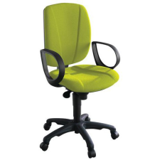 Manutan Astral irodai szék karfával, zöld forgószék