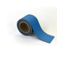 Manutan mágnesszalag polcállványokra, 10 m, kék, szélessége 90 mm bútor
