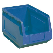 Manutan műanyag doboz 12,5 x 14,5 x 24 cm, kék kerti tárolás